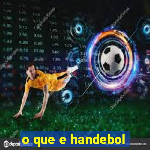 o que e handebol